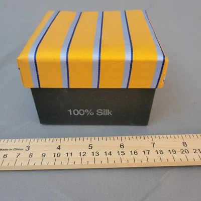 "ATLAS DIAMOND" 100% SILK - MEN'S TIE-CUFFLINKS COMBO SET - Image 1 of 4