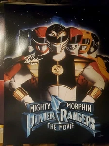 STEVE CARDENAS Signed POWER RANGERS 16x20 Photo ROCKY RED Autograph  - Picture 1 of 1