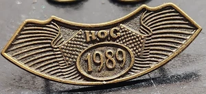 Vintage 1989 Harley Owners Group Pin - Picture 1 of 4