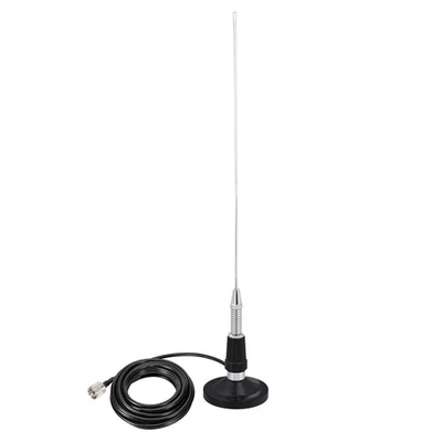 136-174MHz VHF Mobile Ham Car Radio Antenna Magnetic PL259 for Two Way Radios - Image 1 of 4