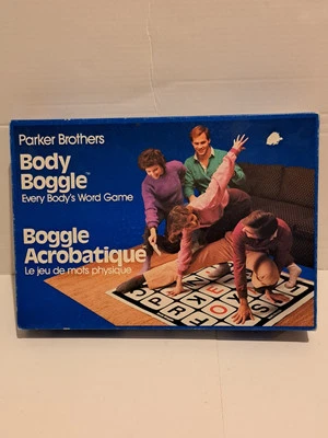 Vintage Body Boggle Game By Parker Bros 1984 Fully Complete VGC - Image 1 of 4