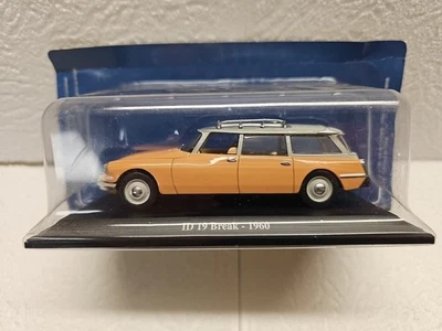 Universal Hobbies UH Presse 1/43 - Citroen DS ID 19 Break Saumon 1960 - Photo 1/4