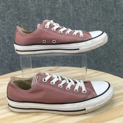 Zapatos Converse para hombre 6 mujer 8 Chuck Taylor All Star rosa lona con cordones parte superior baja Foto 1 de 4