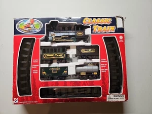 ⭐ Classic Battery Operated Train Set 1890 Style – Christmas Holiday Gift Toy - Picture 1 of 21