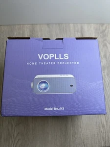 VOPLLS N3 1080P Full HD Supported Mini Video Projector—Open Box - Picture 1 of 4