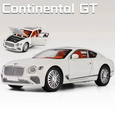 1:24 BENTLEY Continental GT Aleación Diecast Coche Sonido y Luz Regalo Coleccionable NUEVO Foto 1 de 4
