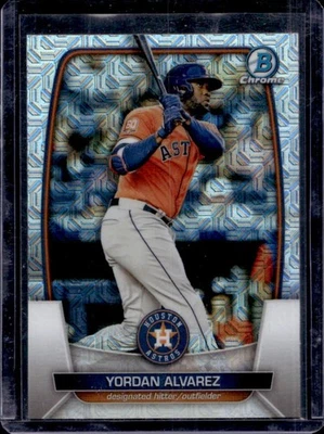 2023 Bowman Mega Box Yordan Alvarez Mojo Refractor #29 Astros - Image 1 of 2