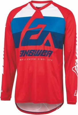 ANSWER Syncron CC Jersey - Rot/Weiß/Blau - Bild 1 von 2