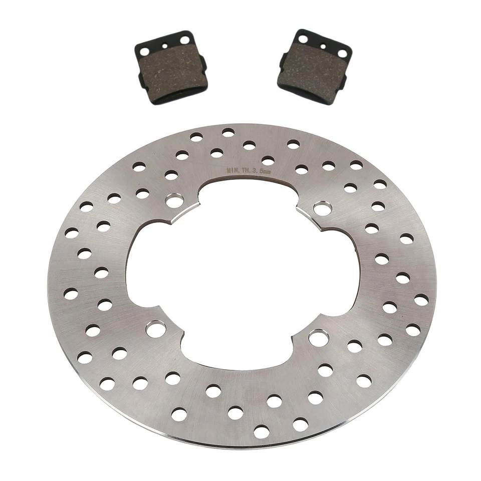 Rotor de freno de disco trasero y pastillas de servicio severo para Honda TRX400EX y TRX400X Sportrax Foto 1 de 1