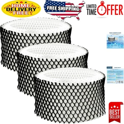 Filtros de repuesto para humidificadores Holmes - Paquete de 3, ecológicos y eficientes Foto 1 de 4