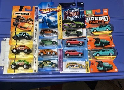 MIXED GROUP/LOT OF HOT WHEELS/MATCHBOX VOLKSEAGEN DIECAST! GULF!  4X4!! - Image 1 of 4
