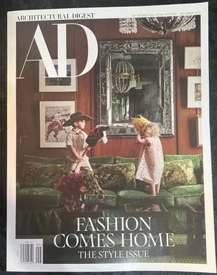 Architectural Digest Magazine, Sep 2025 "Fashion Comes Home" The Style Issue NEW - Image 1 of 4