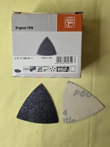 75 Genuine Fein Multi Tool Sanding Pads ~ 60 grit ~ 63717082011 - Picture 1 of 3