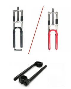 Horquilla de árbol triple para bicicleta CDH 26" 1-1/8" horquilla y manillar de suspensión sin rosca - Imagen 1 de 21