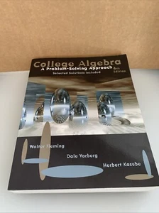 College Algebra : Problem Solving Approach 4th Edition- Good - Bild 1 von 10