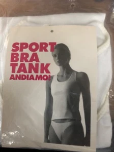 NOS Women's Andiamo Sport Bra Tank Size Small - Picture 1 of 1