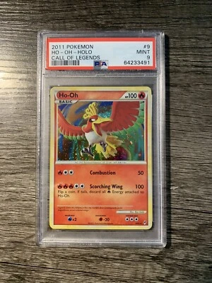 2011 Pokémon Call Of Legends #9 Ho-Oh - Holo PSA 9 - Image 1 of 2