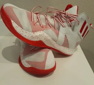 ADIDAS Crazy Explosive Low 2016 - Men Size 13.5 (Red, White) CLU 600001 - Picture 1 of 5