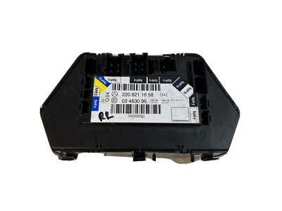 Módulo de control interruptor asiento eléctrico trasero derecho Mercedes-Benz Clase S 2000-2002 OEM Foto 1 de 4