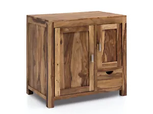 Waschtisch Lagos Palisander Einzelwaschtisch Holz massiv Badmöbel Badschränke - Bild 1 von 8
