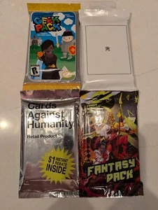Cards Against Humanity Silver Retail Product Pack/Internet/Fantasy - New Sealed! - Picture 1 of 2