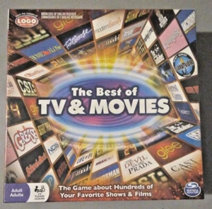 The Best of TV & Movies Trivia Board Game New Sealed by Logo Game Makers NIB - Picture 1 of 5