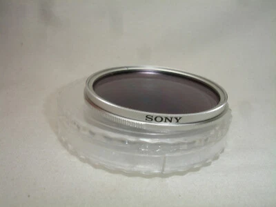 Sony 58mm MC Circular PL CPL Polarizer Lens Filter  Genuine - Image 1 of 3