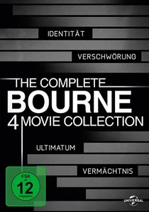 The Complete Bourne 4-Movie Collection 1+2+3+4 # 4-DVD-BOX-NEU - Bild 1 von 3
