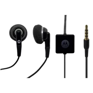 Motorola Wired Stereo HandsFree In Ear Motozine ZN5 Krave ZN4 HINT QA3 E8 3.5mm - Picture 1 of 12