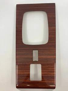 Shifter Frame Panel Console For Mercedes W123 Zebrano Burl Wood - Picture 1 of 6