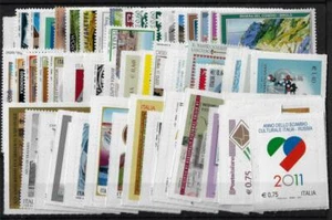 2011 italia repubblica Annata completa NO bf MNH - Imagen 1 de 1
