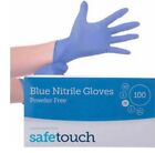 Strong Black Blue Nitrile Gloves Disposable Latex Powder Free Medical Toothiest