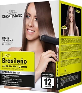 Brazilian Straightening Kit with Keratin and Hyaluronic Acid - Picture 1 of 8