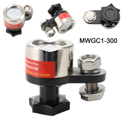 Magnetic Welder Connector Earth Switch Magnet 300A Welding Ground Clamp Holder - Image 1 of 4