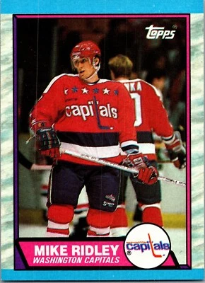 1989-90 Topps - #165 Mike Ridley - Image 1 of 2