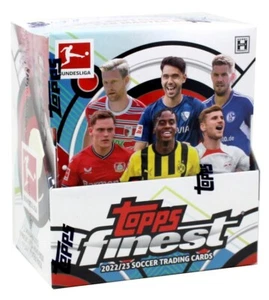 2022/23 TOPPS FINEST BUNDESLIGA SOCCER HOBBY 8 BOX LOT BLOWOUT CARDS - Bild 1 von 2