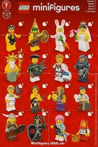 LEGO 8831 Minifigures Series 7 – Complete Set of 16 | NEW & SEALED! - Picture 1 of 1