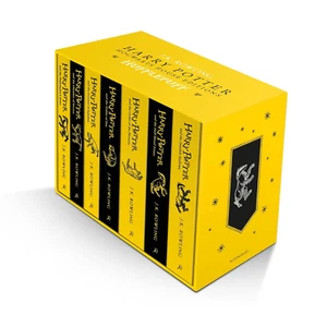 Harry Potter Hufflepuff House Editions Paperback Box Set Books by J.K. Rowling - Picture 1 of 2