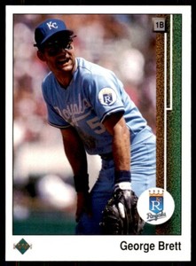 1989 Upper Deck George Brett Kansas City Royals #215