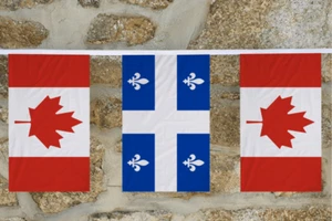 Canada Flag Province and Territories Friendship Bunting - MADE IN THE UK - Picture 1 of 14