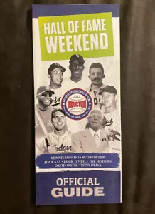 2022 Baseball Hall Of Fame Weekend Official Guide Induction Ortiz Hodges NEW!! - Picture 1 of 3