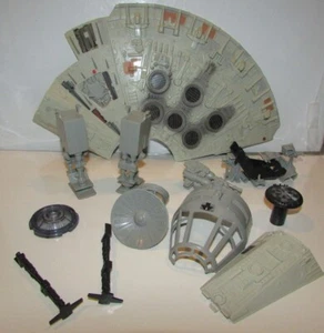 POTF Star Wars Millennium Falcon PARTS 1995 Canopy, Glass, Radar, Gunner Chair  - Picture 1 of 41