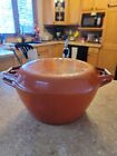 COPCO Orange With Lid Enamel Cast Iron Dutch Oven Pot Made In D2