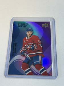 2022 UPPER DECK ALLURE HOCKEY COLOR FLOW BLUE PURPLE - JORDAN HARRIS