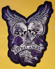 Lethal Angel Embroidered approx. 10 x 12" Patch *