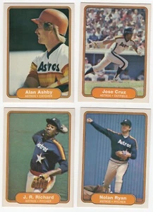 1982 Fleer Baseball Houston Astros Team Set of 26 Cards - Picture 1 of 1