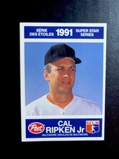 1991 Post Canadian Super Star Series Cal Ripken Jr #22 HOF