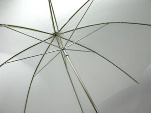 Shoot Through Brolly 85cm/34" White. - Picture 1 of 2