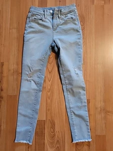 Girls Old Navy High Rise 360° Stretch Rockstar Denim Jeans Jeggings Size 12 - Picture 1 of 4