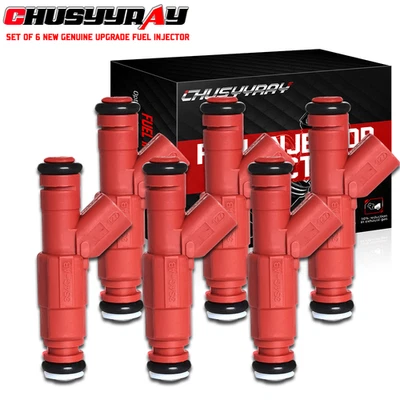 6X INYECTORES DE COMBUSTIBLE ORIGINALES 0280156161 PARA 2001-2003 2004 Ford Mustang 3,8 L V6 Foto 1 de 4